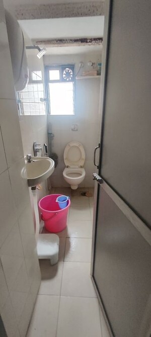 Bathroom in 1 BHK Apartment at Vineeta Apartment Andheri, Andheri East – for Rent