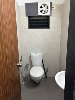 Bathroom in  Office Space at Shivalik Shilp, Sanidhya – for Rent