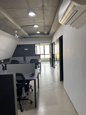 Staircase in  Office Space at Shivalik Shilp, Sanidhya – for Rent