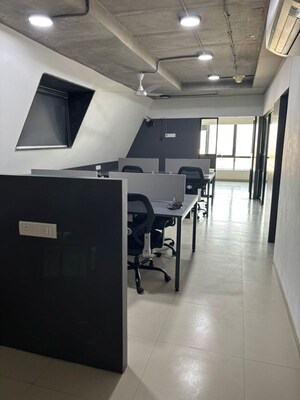 Kitchen in  Office Space at Shivalik Shilp, Sanidhya – for Rent