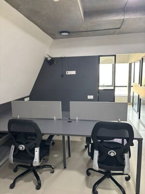Team Area in  Office Space at Shivalik Shilp, Sanidhya – for Rent