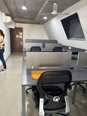 Team Area in  Office Space at Shivalik Shilp, Sanidhya – for Rent