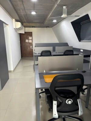 Team Area in  Office Space at Shivalik Shilp, Sanidhya – for Rent