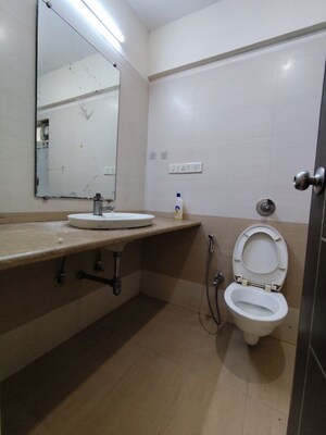 Bathroom in 2 BHK Apartment at Nahar Olivia Powai, Chandivali – for Rent