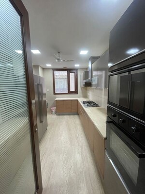 Kitchen in 4 BHK Builder Floor at Vasant Vihar – for Sale