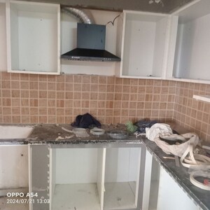 Kitchen in 3 BHK Apartment at Mahagun Mywoods, Sector 16c Greater Noida – for Rent