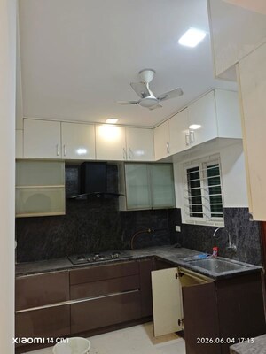 Kitchen in 3 BHK Apartment at Alekhya Palm Woods, Gachibowli – for Rent