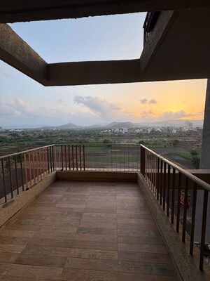 Balcony in 2 BHK Apartment at Shapoorji Pallonji Sensorium Auris, Hinjewadi – for Rent