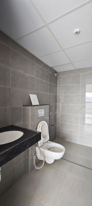 Bathroom in 2 BHK Apartment at Shapoorji Pallonji Sensorium Auris, Hinjewadi – for Rent