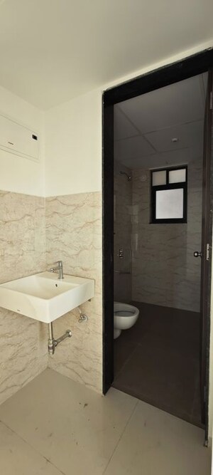 Bathroom in 2 BHK Apartment at Shapoorji Pallonji Sensorium Auris, Hinjewadi – for Rent