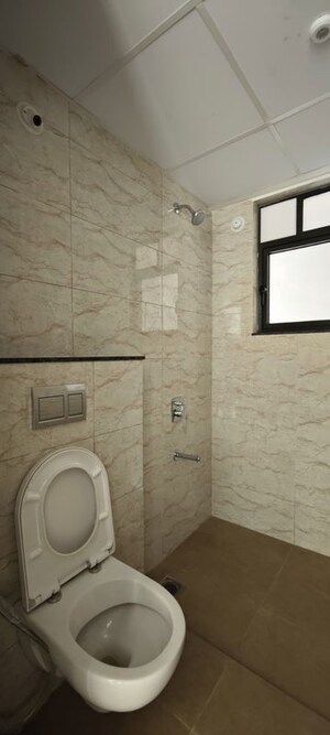 Bathroom in 2 BHK Apartment at Shapoorji Pallonji Sensorium Auris, Hinjewadi – for Rent