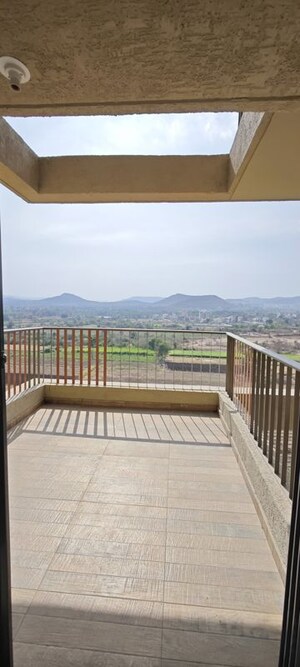 Balcony in 2 BHK Apartment at Shapoorji Pallonji Sensorium Auris, Hinjewadi – for Rent