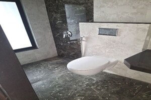 Bathroom in 2 BHK Apartment at Duville Riverdale Grove, Kharadi – for Rent