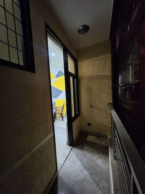 Building Lobby in 1 BHK Apartment at Palm Residency Chhatarpur, Chattarpur – for Rent