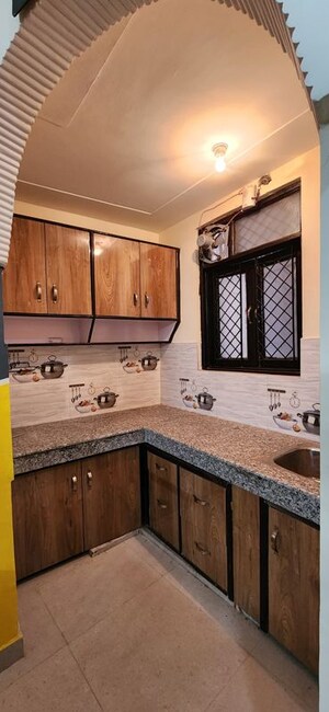 Kitchen in 1 BHK Apartment at Palm Residency Chhatarpur, Chattarpur – for Rent