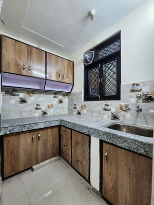 Kitchen in 1 BHK Apartment at Palm Residency Chhatarpur, Chattarpur – for Rent