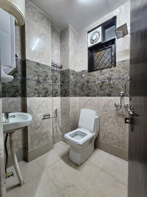 Bathroom in 1 BHK Apartment at Palm Residency Chhatarpur, Chattarpur – for Rent