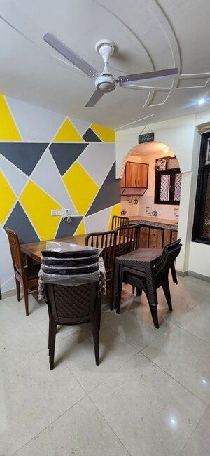 Staircase in 1 BHK Apartment at Palm Residency Chhatarpur, Chattarpur – for Rent