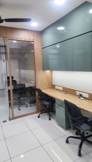 Kitchen in  Office Space at Sun Westbank, Navrangpura – for Rent