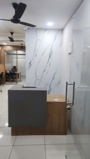 Bathroom in  Office Space at Sun Westbank, Navrangpura – for Rent