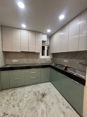 Kitchen in 3 BHK Apartment at Palm Residency Chhatarpur, Chattarpur – for Rent