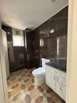 Kitchen in 3 BHK Apartment at Palm Residency Chhatarpur, Chattarpur – for Rent