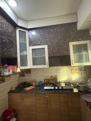 Kitchen in 3 BHK Apartment at Gaur City 2 - 14th Avenue, Sector 16c Greater Noida – for Rent