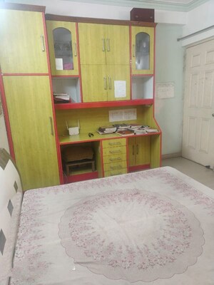 Bedroom in 3 BHK Apartment at SVP Gulmohur Garden, Raj Nagar Extension – for Rent