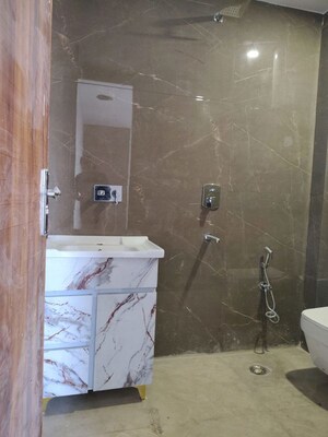 Bathroom in 2 BHK Builder Floor at Chattarpur – for Sale