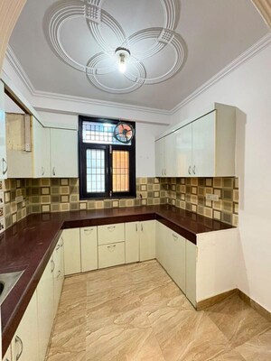 Kitchen in 3 BHK Apartment at Palm Residency Chhatarpur, Chattarpur – for Rent