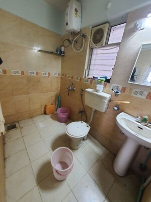 Bathroom in 1 BHK Apartment at Hari Ganga, Yerawada – for Rent