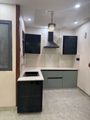 Kitchen in 1 BHK Apartment at Palm Residency Chhatarpur, Chattarpur – for Rent