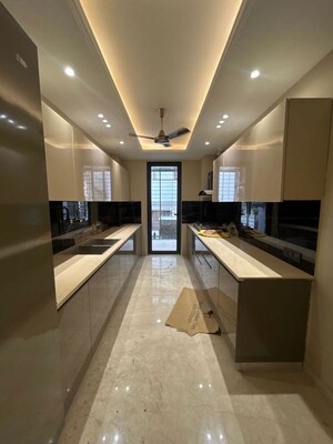 Kitchen in 3 BHK Builder Floor at Palam Vihar Residents Association, Palam Vihar – for Rent
