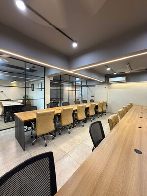 Team Area in  Office Space at Akshar Stadia, Thaltej – for Rent