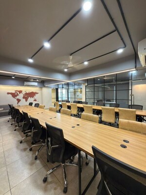 Team Area in  Office Space at Akshar Stadia, Thaltej – for Rent