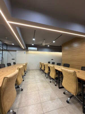 Team Area in  Office Space at Akshar Stadia, Thaltej – for Rent