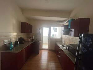 Kitchen in 2 BHK Builder Floor at Lamane Impereial Heights, Salan Gaon – for Rent