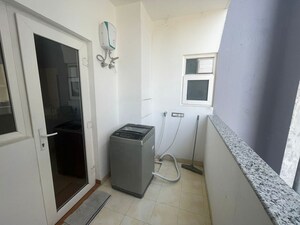 Bathroom in 2 BHK Builder Floor at Lamane Impereial Heights, Salan Gaon – for Rent