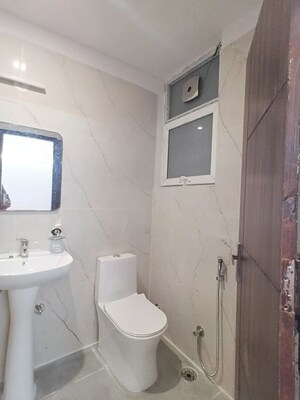 Bathroom in Studio Builder Floor at Aman Vihar – for Rent