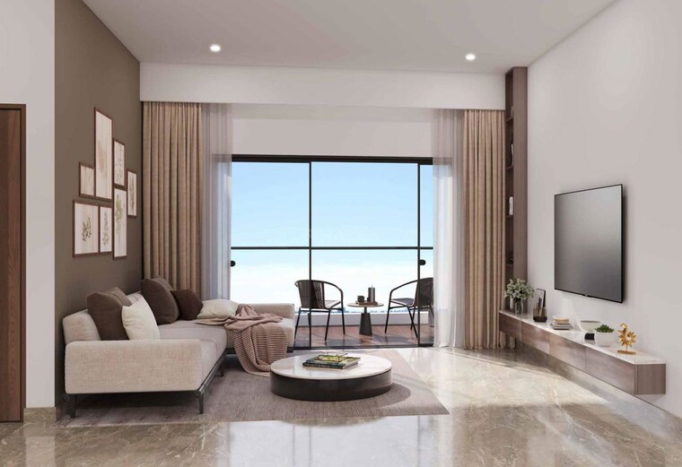 Living Room, new-siddharth-chs 2 Bedroom 844 Sq.Ft. Apartment In Borivali West Mumbai 10526987