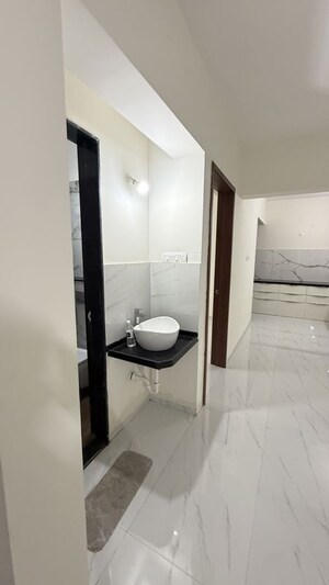 Bathroom in 2 BHK Apartment at Bhargav Stella, Dhankawadi – for Rent