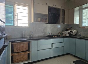 Kitchen in  Apartment at Aparna Sarovar Zenith, Nallagandla – for Rent