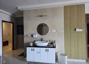 Bathroom in  Apartment at Aparna Sarovar Zenith, Nallagandla – for Rent
