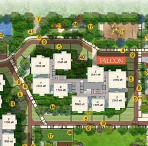 Master Plan in 3 BHK Apartment at Rajapushpa Imperia, Tellapur – for Sale