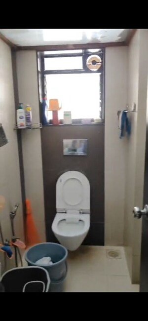 Bathroom in 3 BHK Apartment at Dadar West – for Rent