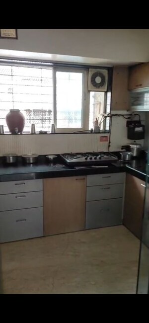 Kitchen in 3 BHK Apartment at Dadar West – for Rent