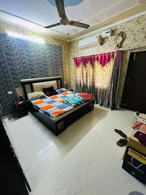 Bedroom in 3 BHK Builder Floor at Kewal Vihar – for Rent