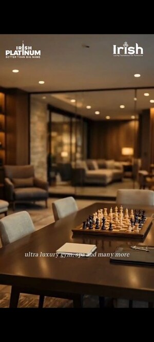 Living Room in 3 BHK Apartment at Irish Platinum, Sector 10 Greater Noida – for Sale