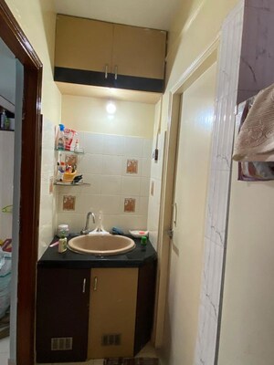 Bathroom in 2 BHK Apartment at Aditya Guruganesh Nagar Phase I, Kothrud – for Rent