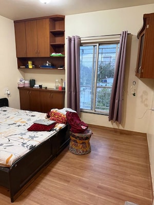 Bedroom in 3 BHK Apartment at Zircon Ventures CHS Ltd, Viman Nagar – for Rent